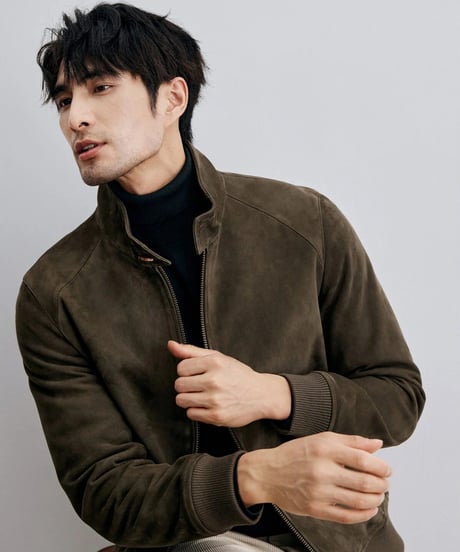 suede leather jacket leather 100％ /2color　SH2326