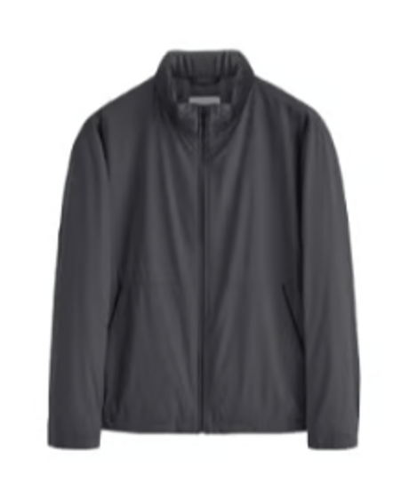 stand collar jacket zipper /2color　SH2650