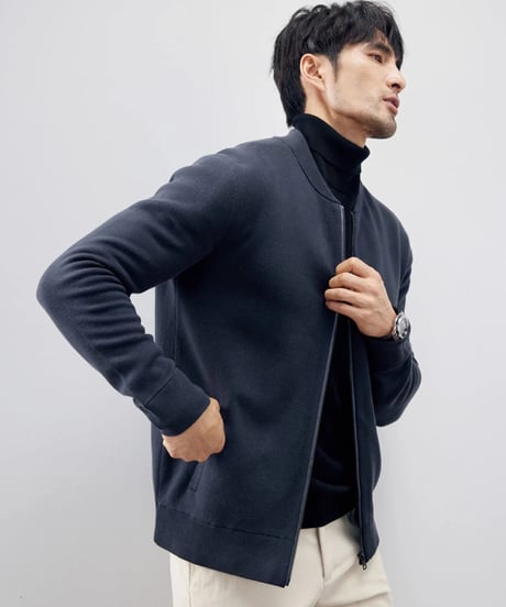 jacket knit cardigan cashmere /2color　SH2257