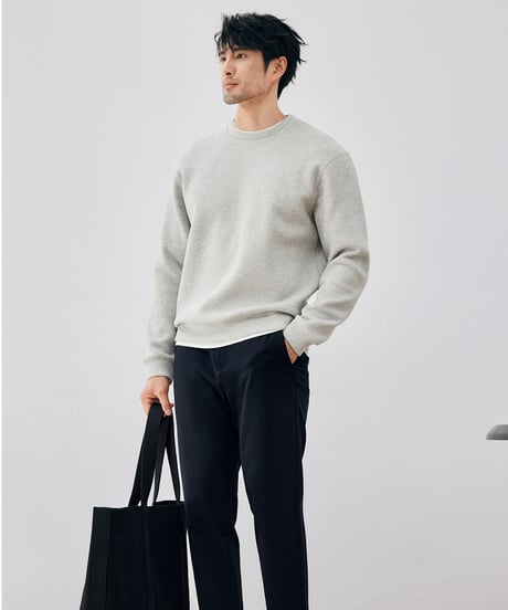 sweatshirts with round necks　SH2674