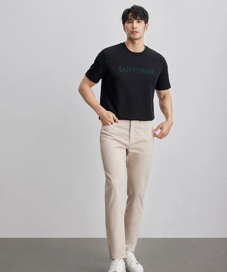 linen ankle pants /2color　SH2070