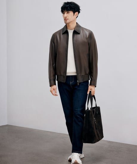 sheep leather jacket /2color　SH2677