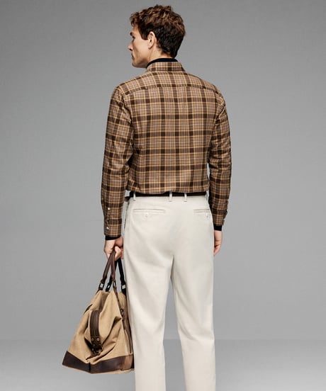 check shirt cotton　SH2635