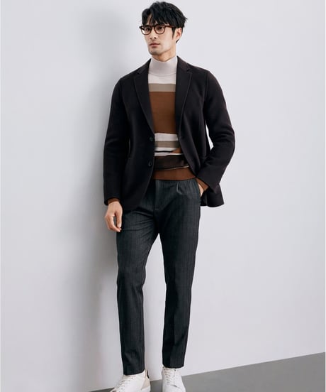 cashmere wool casual jacket /2color　SH2368