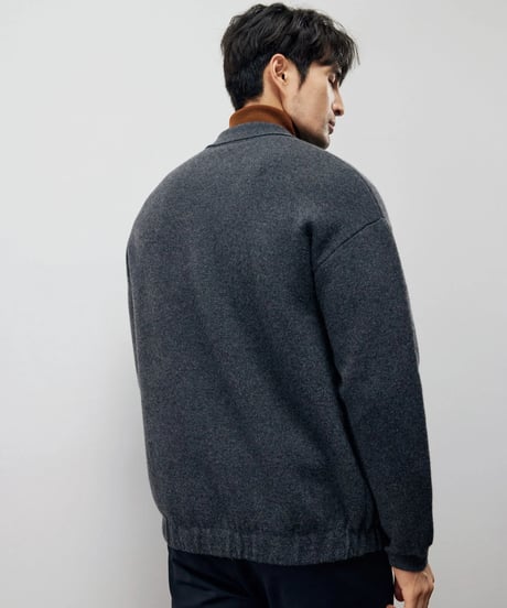 cashmere wool knit jacket　SH2212