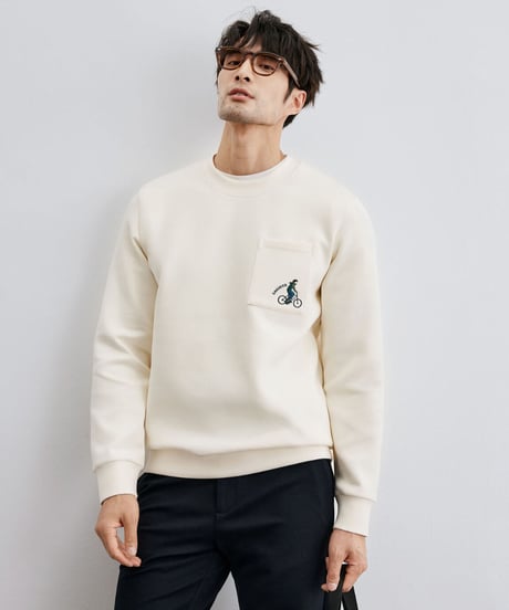 casual sweatshirt cotton /3color　SH2009