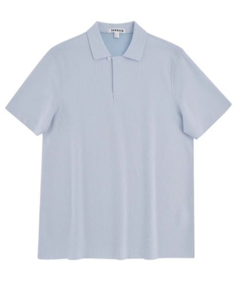 supima cotton lapel t-shirt /3color　SH2486