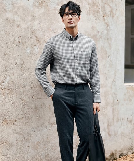 wool casual slim pants　SH2346