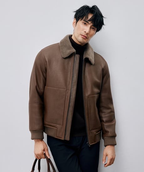 fur jacket sheepskin　SH2588