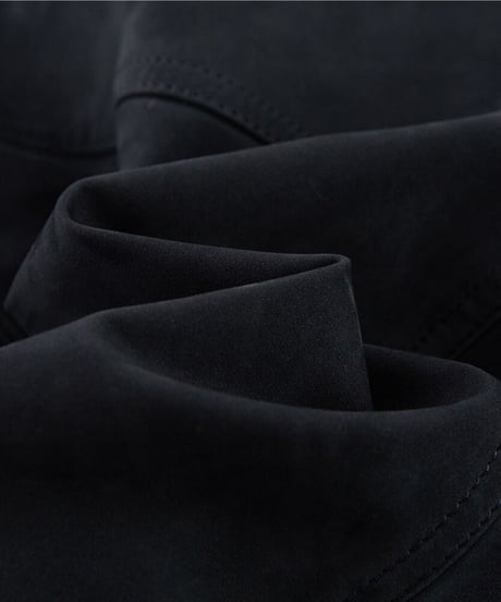 stand collar suede leather jacket 100%　SH2350