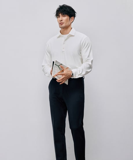 towel cotton polo shirt /2color　SH2596