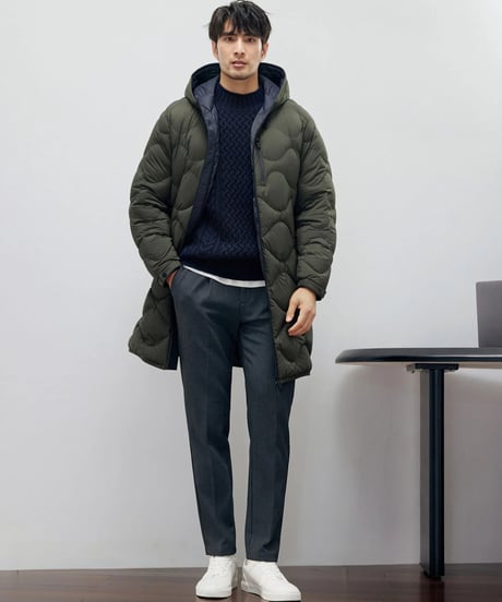 wool high neck sweater /2color　SH2195
