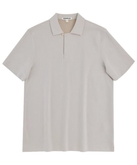 supima cotton lapel t-shirt /3color　SH2486