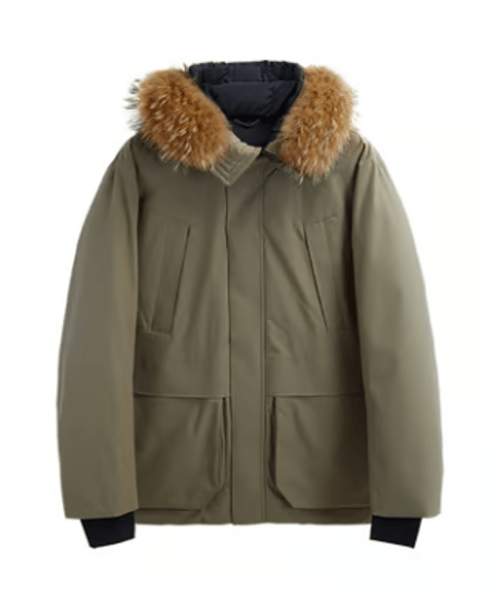 down jacket parka white goose /2color　SH2692