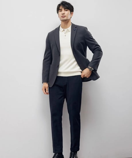 cashmere sweater in original color /2color　SH2215