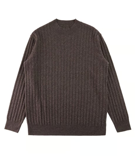 cashmere high neck sweater /2color　SH2178