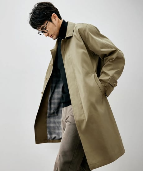 stencil collar coat /2color　SH2277