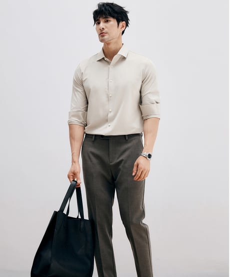 casual pants non-iron /2color　SH2666
