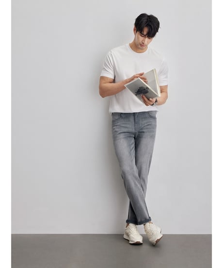 ジーンズ ストレッチ スリム ストレート