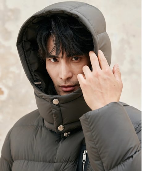 white goose down jacket /2color　SH2393