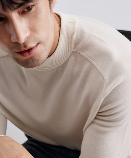 wool round neck sweater /3color　SH2348