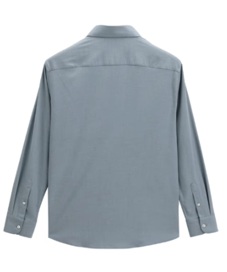 business casual shirt wool /2color　SH2612