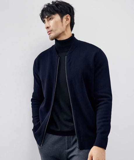 jacket knit cardigan cashmere /2color　SH2257