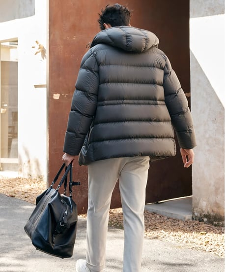 white goose down jacket /2color　SH2393