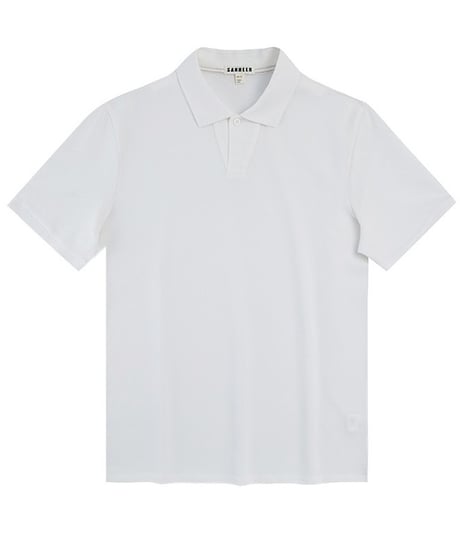mulberry silk slim polo shirt /3color　SH2556