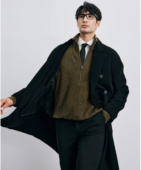 long coat wool 100% /2color　SH2408