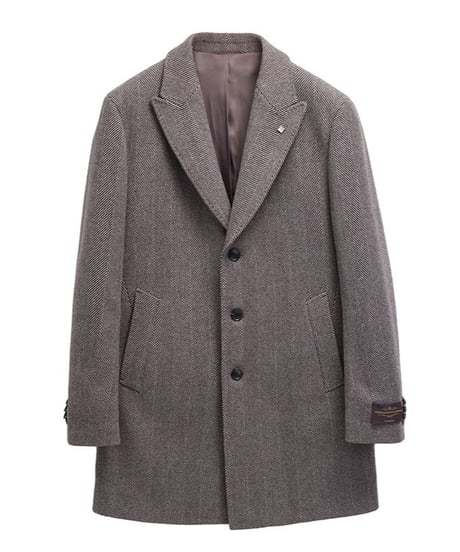 herringbone coat wool 100%　SH2404