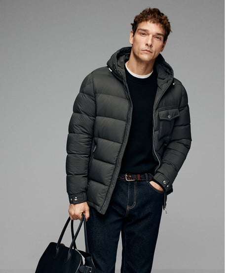 white goose down jacket /2color　SH2619