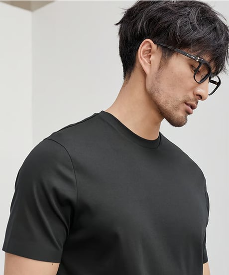 basic round neck t-shirt /4color　SH2519