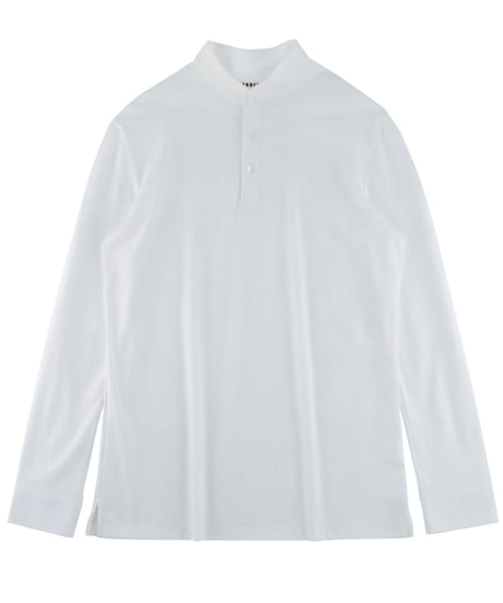 cotton henley collar t shirt /2color　SH2153