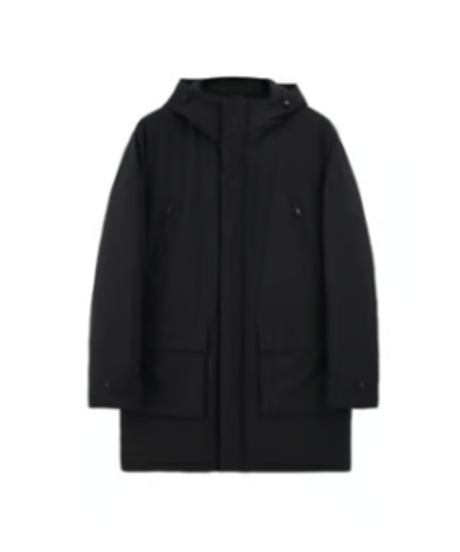 down jacket hood medium white goose /2color　SH2698
