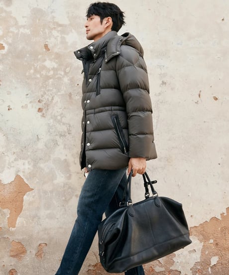 white goose down jacket /2color　SH2393