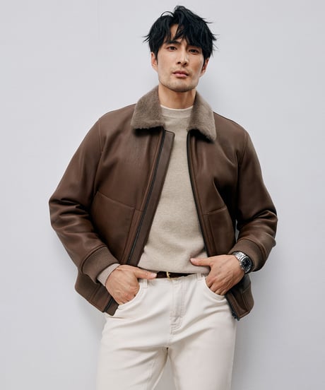 round neck sweater cashmere 100%　SH2691
