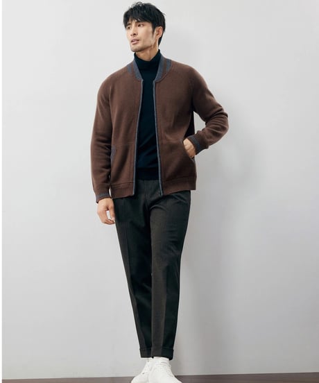 cashmere wool knit cardigan　SH2236