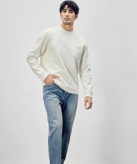 pullover round neck sweatshirt /2color　SH2281