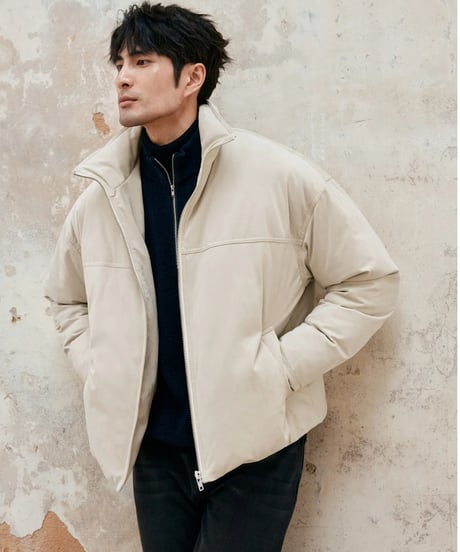 white goose down jacket /2color　SH2378