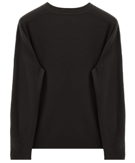 round neck sweater wool 100% /2color　SH2625