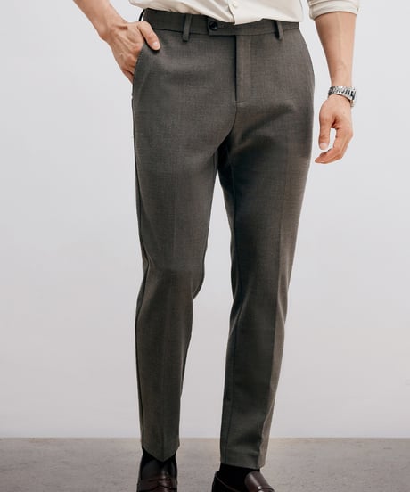 casual pants non-iron /2color　SH2666