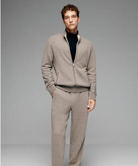 knit pants cashmere /2color　SH2610