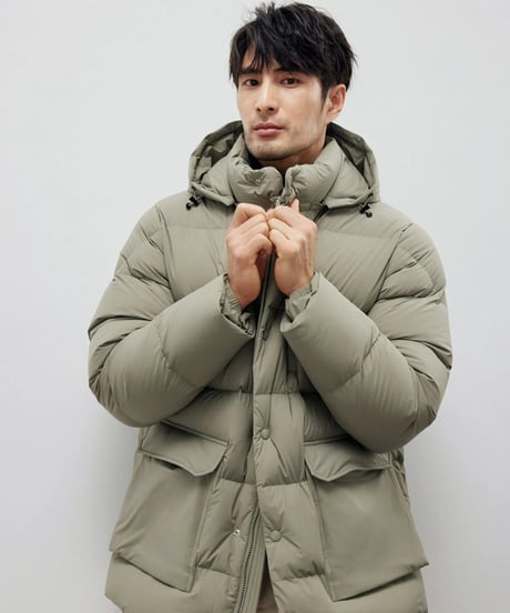white goose down jacket /2color　SH2202