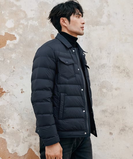 white goose down jacket /4color　SH2392