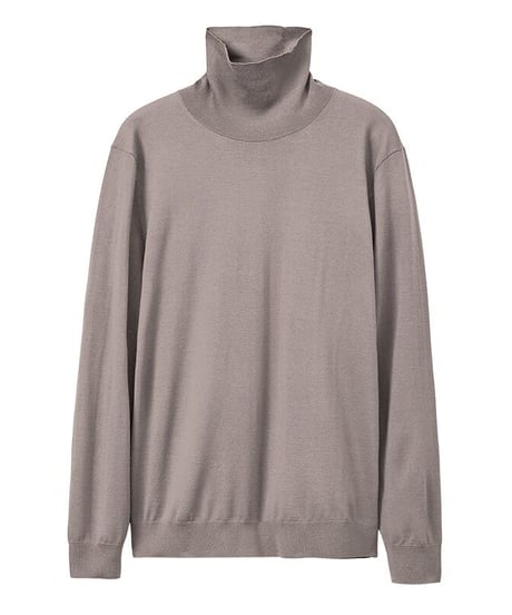 merino wool turtleneck sweater /3color　SH2196