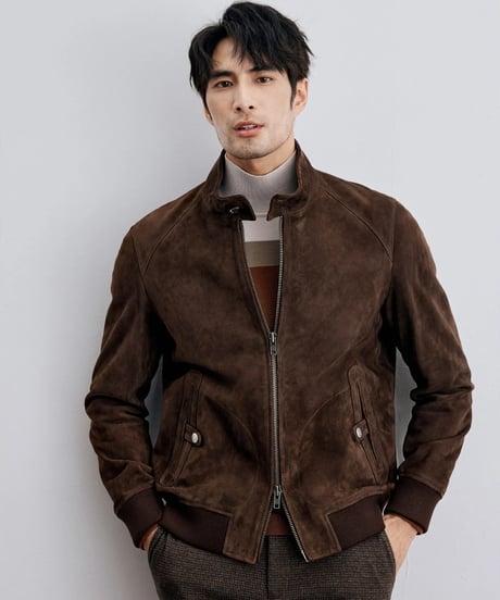 suede leather jacket leather 100％ /2color　SH2326
