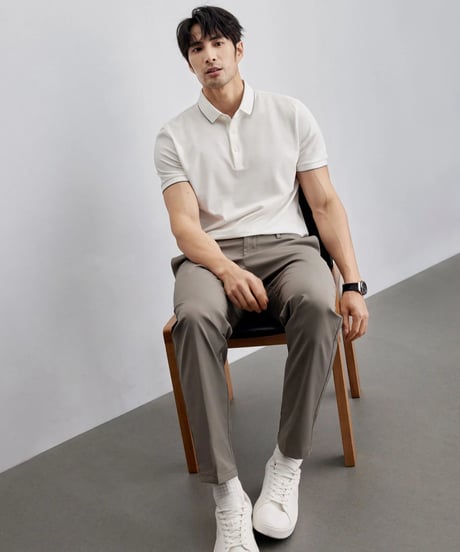 stretch slim casual pants　SH2089