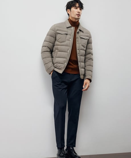 warm slim casual pants /2color　SH2209
