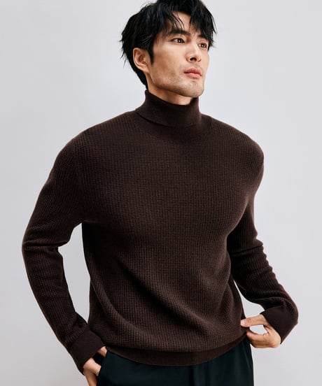 sweater turtleneck wool /3color　SH2608
